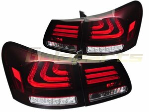 【数量限定販売】LEXUS 19系 GS 高輝度LED 流れるウインカータイプ ファイバーLEDテールランプ　レクサス　VIP系　S219　ヘッドライトに　