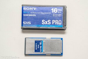 ソニー S×Sメモリーカード16GB SONY SBP-16 16GB S×S PRO No.1中古品　24042407