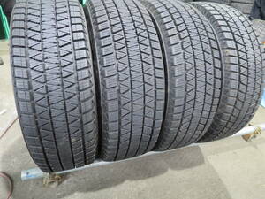 22年製バリ山 225/65R17 102Q ◆ブリヂストン BLIZZAK DM-V3◆ 4本 A26 スタッドレス