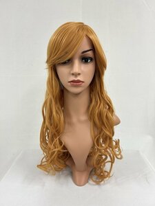 Wigs2you C-004 茶髪 コスプレウィッグ アニメ アイドル風 耐熱コスプレウィッグ★パーマロングスタイル