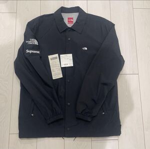 2015SS 国内正規 Supreme North Face coaches jacket シュプリーム ノースフェイス コーチジャケット ブラック Mサイズ 美品 付属品完備