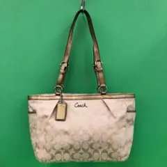 ★609 COACH コーチ シグネチャートートバッグ