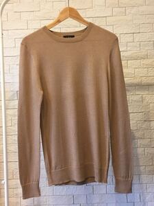 A.P.C. クルーネックニット XSサイズ ブラウン アーペーセー