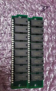 ●A 30pin SIMM メモリ MH1M08B0J-8 MITSUBISHI 2枚セット 1MB 未チェック old Macintosh Apple 30ピン / classic quadra se 68k●送料無料