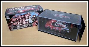 9126　EBBRO エブロ　ミニチュアカー　1/43スケール　2008 SUPER GT XANAVI NISMO GT-R No.23　本山哲　未使用品