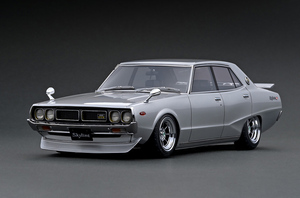 ignition model イグニッションモデル IG1978 1/18 Nissan Skyline 2000 GT-X (GC110) Silver 日産スカイライン2000 GT-X 開封品 車体美品