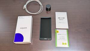 Softbank AQUOS sense3 Plus 901SH 中古品　ブラック