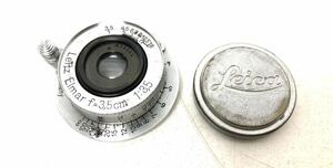 ★ Leica ライカ Leitz Elmar f=3.5cm 1:3.5 エルマー カメラレンズ Lマウント 動作未確認 現状品 T207-11