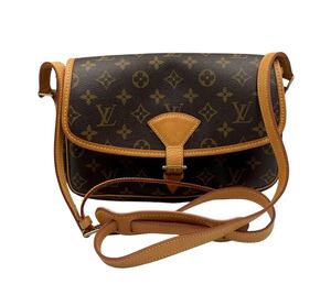 1円〜☆ 美品 LOUIS VUITTON M42250 ルイ ヴィトン モノグラム ソローニュ ショルダーバッグ 斜め掛け 斜めがけショルダー