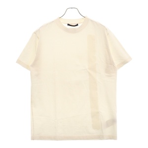 LOUIS VUITTON ルイヴィトン 21AW エンボスロゴ 半袖Tシャツ カットソー ホワイト RM212M DT3 HLY22W