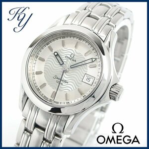 1円～ 3ヶ月保証付き 磨き済み 美品 本物 定番 人気 OMEGA オメガ シーマスター120 2581.31 ダイバー レディース 時計