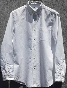 UNIQLO ユニクロ　オックスフォードスリムフィットシャツ（長袖）OFF WHITE sizeL