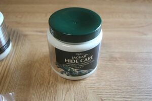 希少品　JAGUAR　ジャガー　純正　HIDE　CARE　コノリー用レザーワックス　その２