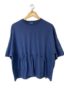 KENZO◆Tシャツ/L/コットン/ネイビー/F751TO757991/リボンウエストトップ