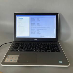 JXJK5462 DELL Inspiron 5567/Core i5-7200U 2.50GHz/メモリ 4G/HDD:1TB/カメラ/BIOS確認済