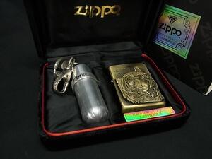 ■極美品■ ZIPPO ジッポー 限定2000個 369/2000 ダイヤモンド 1995年製 高級ライター オイルライター 喫煙グッズ ゴールド系 BL6061