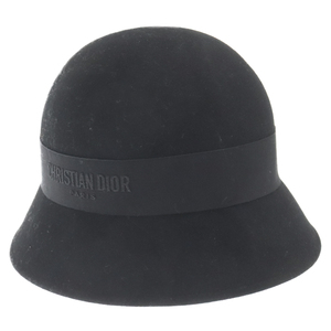 Christian Dior クリスチャンディオール 24SS CROCHET HAT クロシュハット ブラック 41DIO985A130