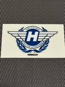 HALCYON ACCESSORIES STICKER (original)(end of production) 1993 vintage rare