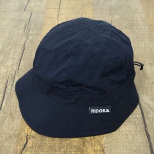 美品 リッジマウンテンギア RIDGE MOUNTAIN GEAR Enough Hat ブラック イナフハット 帽子 トレッキング 登山 アウトドア cf11mr-rk26y07122