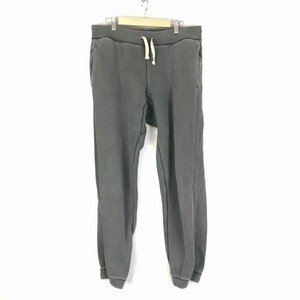 (処分市)GAP★裏起毛/コットン/スエットパンツ【メンズS/股下83cm/暗グレー】紐調節/サイドポケット/ギャップ◆BF584