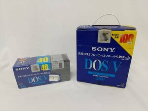 【未使用】SONY ソニー 3.5型フロッピーディスク DOS/V 512-18 2HD 40枚入/100枚入