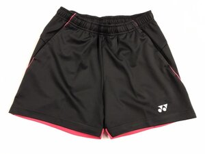 【未使用】YONEX/ヨネックス ウィメンズ/レディース ニット ショートパンツ Mサイズ ブラック (25070)