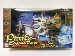 チャップミー 全長約９㎝ 海賊と巨大イカ プレイセット huge squid Pirate expeditions Sea Monster Playset Chap Mei 