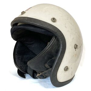 ハーレーダビッドソン 純正 ジェット ヘルメット モデルＦ Ｍサイズ相当 Harley Davidson Jet Helmet MODEL F 観賞/コレクション/装飾用