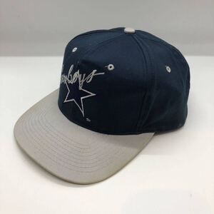 【ONE SIZE】90s OLD NFL DALLAS COWBOYS AJD CAP 90年代 ダラス カウボーイズ スナップバック キャップ アメフト T597