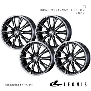 LEONIS/RT ギャランフォルティス スポーツバック CX4A アルミホイール4本セット【18×7.0J 5-114.3 INSET47 BMCMC】0041189×4