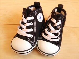 未使用CONVERSE*子供12.5cmスニーカー*送料無料キッズ*黒色コンバース