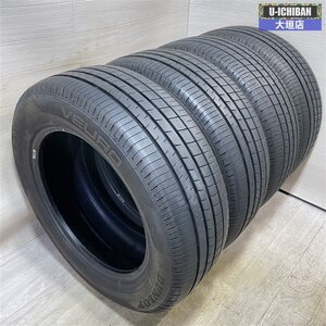 2024年製 ダンロップ VEURO VE304 225/60R17 99H 17インチ タイヤ 4本セット ZR-V アルファード ヴェルファイア デリカD5 等 002R