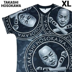 XL 新品【細川たかしオリジナルTシャツ(Vネック)　通気性や速乾性に優れた素材なのでゴルフやスポーツ時でも快適に着られます。】