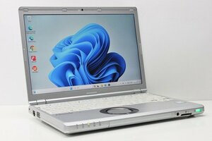 1円スタート ノートパソコン Windows11 WPS office搭載 Panasonic レッツノート CF-SZ6 第7世代 Core i5 SSD256GB メモリ8GB カメラ