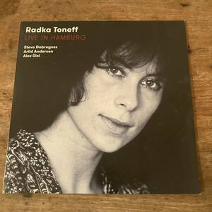 RADKA TONEFF ラドカ・トネフ / Live In Hamburg (2LP/180G) レコード