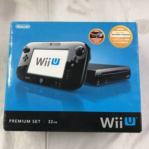 ge545 送料無料！動作品 Nintendo 任天堂 WiiU 本体 プレミアムセット 32GB クロ