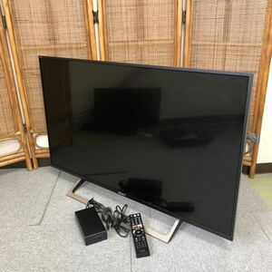 $【売り切り】SONYソニー BRAVIA Android搭載4K液晶テレビ KJ-43X8000E 43V型 リモコン付属 生活家電 動作確認済み