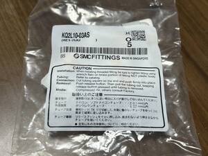 SMC KQ2L10-03AS ワンタッチ管継手 新品5個入 φ10 エルボユニオン