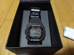 ★　カシオ G-SHOCK DW-5000R-1AJF 初号機復刻モデル 国内正規品　★