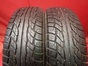 中古タイヤ 205/70R15 95S 2本セット ダンロップ グラントレック ST1 DUNLOP GRANDTREK ST1 8.0分山 グランドハイエース ハイエースバン ・