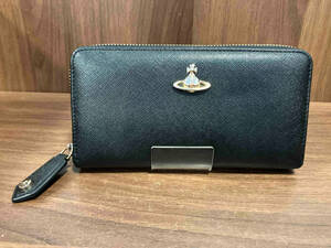 美品 長財布 ブラック VIVIENNE WESTWOOD ブラック 長財布 小銭入れ有り