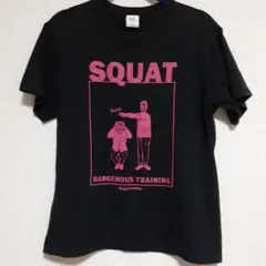 ジムマスター SQUAT 覆面レスラー Tシャツ ブラック Mサイズ