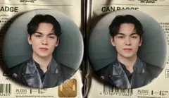 SEVENTEEN RIGHT HERE 缶バッジ　VERNON バーノン