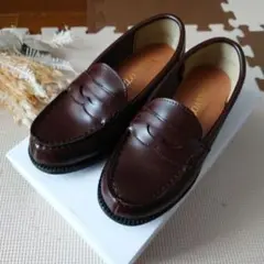 P.LOAFERS キッズ フォーマルシューズ ローファー ブラウン 19cm