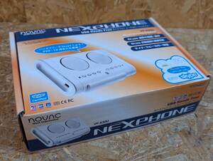 ジャンク品★NEXPHONE／ネクスフォン　VP-830U　USB Hands Free　ユーエスビー・Skype対応★☆C2-6