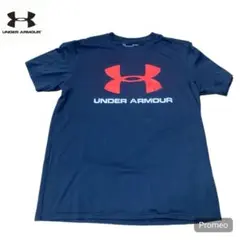 Under Armour アンダーアーマー ネイビー/レッド Tシャツ M