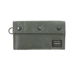 PORTER / TANKER POCKET WALLET (L) セージグリーン NEW素材!! ヘッドポーター FRAGMENT ラミダス ポーター 長財布