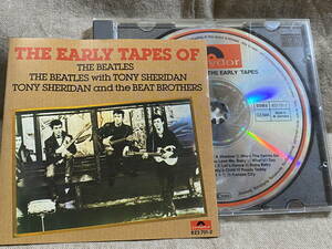 THE BEATLES WITH TONY SHERIDAN - THE EARLY TAPES OF 西独盤 WEST GERMANY盤 蒸着仕様 廃盤 レア盤