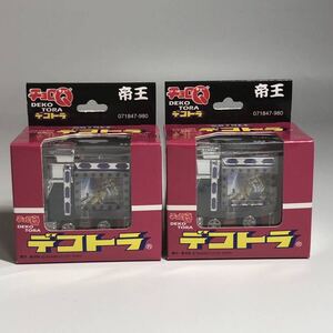 【新品未開封 2個セット】チョロQ デコトラ 激レア 希少 絶版 071847-980 DEKOTORA 当時物 トラック 昭和レトロ タカラ デッドストック 3