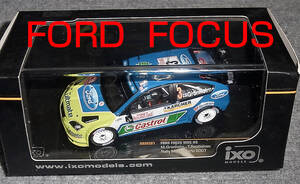 1/43 IXO フォード フォーカス WRC 3号車 グロンホルム Ford Focus WRCモンテカルロ 2007 ラリー イクソ RAM281